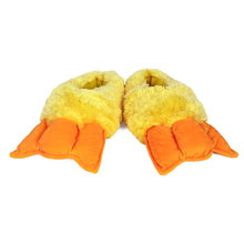 Load image into Gallery viewer, Everberry Duck Feet Slippers Front View of Pair