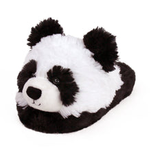 Load image into Gallery viewer, Everberry Fuzzy Panda Slippers 3/4 View