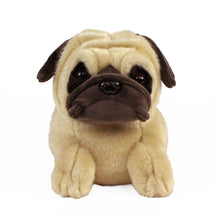 Load image into Gallery viewer, Everberry Pug Slippers Front View