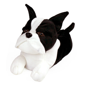 Everberry Boston Terrier Slippers 3/4 View