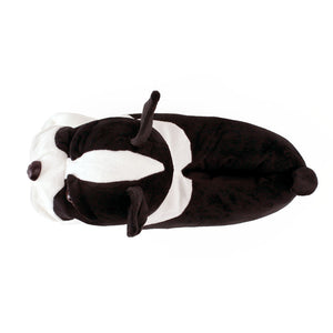 Everberry Boston Terrier Slippers Top View