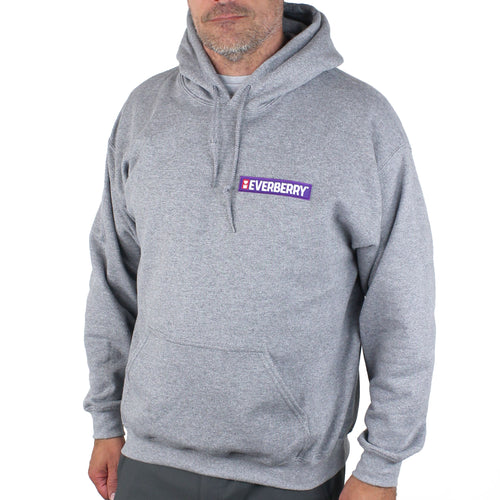 Everberry Logo Hoodie 3/4 View