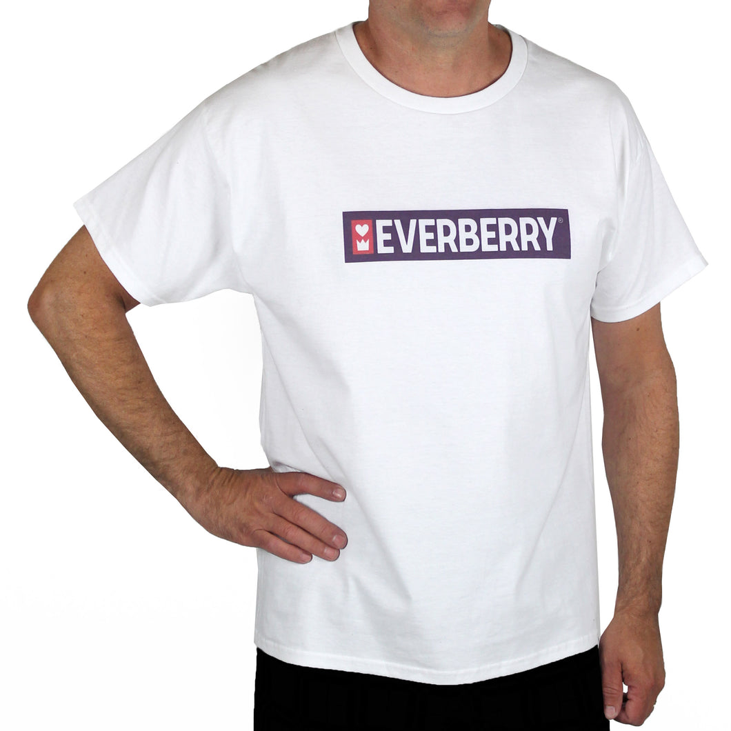 Everberry Logo T-Shirt 3/4 View