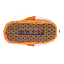 Load image into Gallery viewer, Everberry Fuzzy Fox Slippers Bottom View