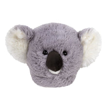 Load image into Gallery viewer, Everberry Fuzzy Koala Slippers Front View
