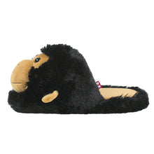 Load image into Gallery viewer, Everberry Fuzzy Monkey Slippers Side View