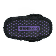 Load image into Gallery viewer, Everberry Fuzzy Penguin Slippers Bottom View