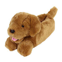 Load image into Gallery viewer, Everberry Golden Retriever Slippers 3/4 View