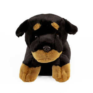 Everberry Rottweiler Slippers Front View