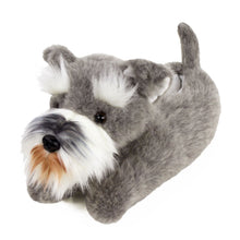Load image into Gallery viewer, Everberry Schnauzer Slippers 3/4 View