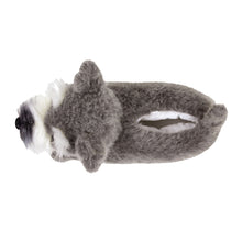 Load image into Gallery viewer, Everberry Schnauzer Slippers Top View